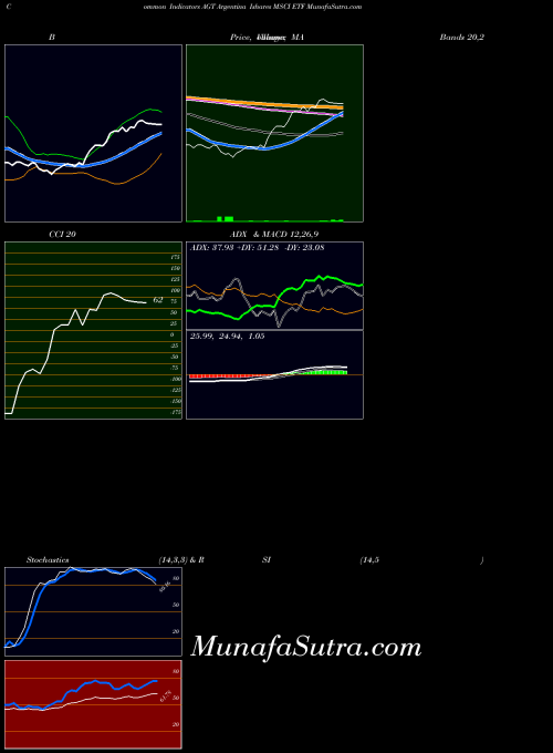 Argentina Ishares indicators chart 