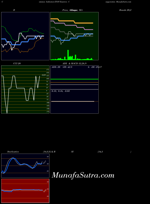Enservco Corpporation indicators chart 