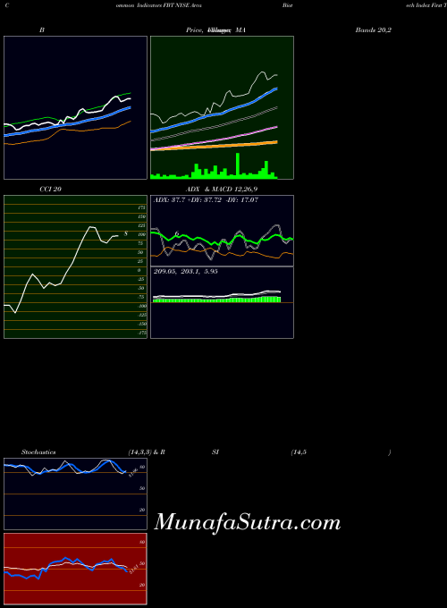 Nyse Arca indicators chart 