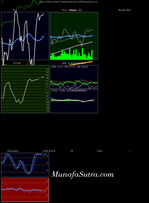 Fidelity Quality indicators chart 