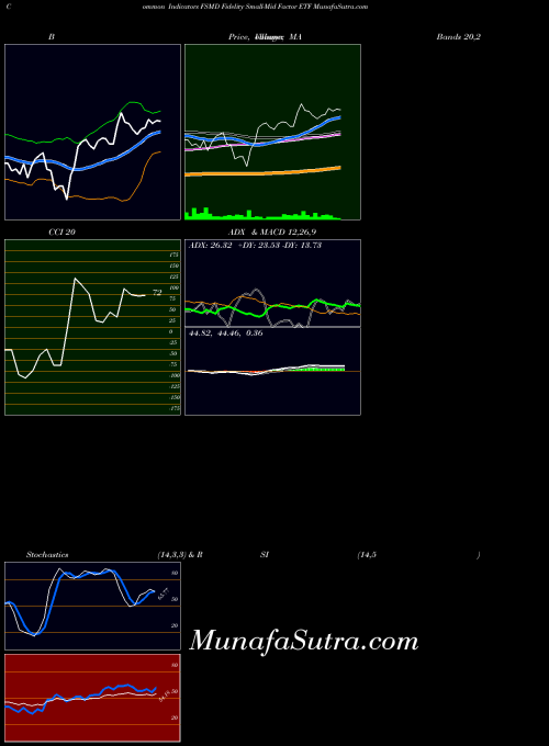 Fidelity Small indicators chart 
