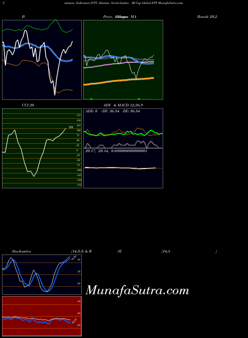 Adasina Social indicators chart 