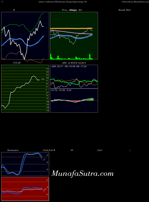 Dynamic Energy indicators chart 