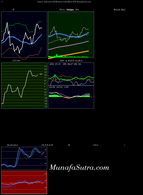 AMEX Sprott Gold Miners ETF SGDM All indicator, Sprott Gold Miners ETF SGDM indicators All technical analysis, Sprott Gold Miners ETF SGDM indicators All free charts, Sprott Gold Miners ETF SGDM indicators All historical values AMEX