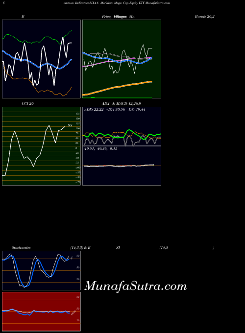 6 Meridian indicators chart 