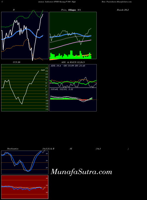 S P indicators chart 