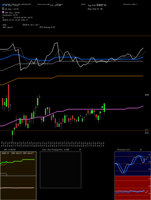Guggenheim Bulletshares 2024 Co BSCO Support Resistance charts Guggenheim Bulletshares 2024 Co BSCO AMEX