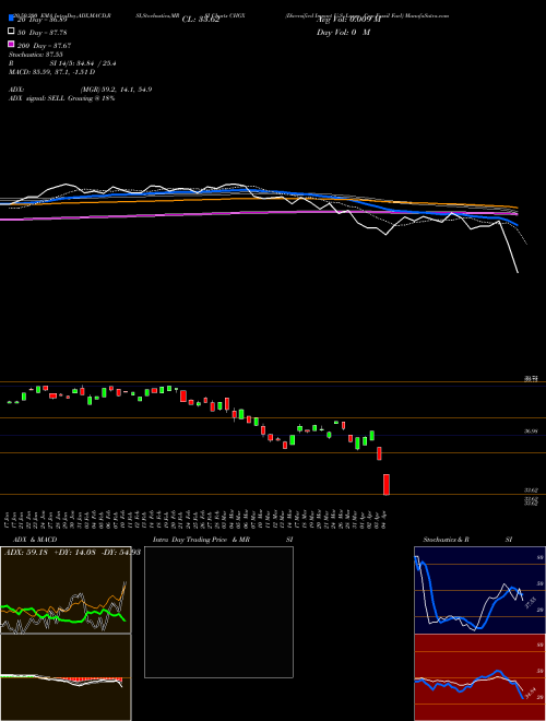 Diversified Impact U.S. Large Cap Fossil Fuel CHGX Support Resistance charts Diversified Impact U.S. Large Cap Fossil Fuel CHGX AMEX