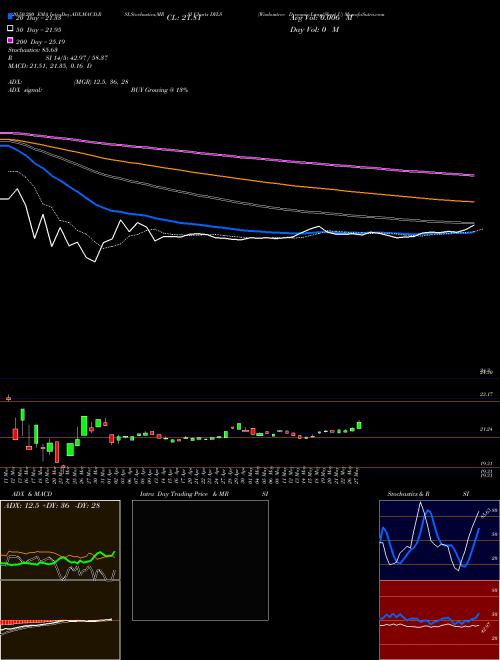 Wisdomtree Dynamic Long/Short U DYLS Support Resistance charts Wisdomtree Dynamic Long/Short U DYLS AMEX