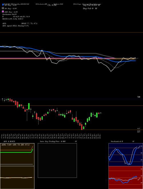 Wells Fargo Advantage EAD Support Resistance charts Wells Fargo Advantage EAD AMEX