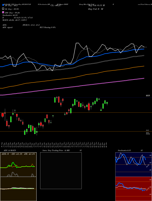 Emrg Mkts High Yield Bond Fund Ishares EMHY Support Resistance charts Emrg Mkts High Yield Bond Fund Ishares EMHY AMEX