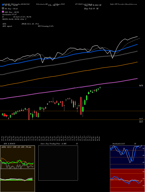 FT CBOE Vest U.S. Equity Buffer ETF November FNOV Support Resistance charts FT CBOE Vest U.S. Equity Buffer ETF November FNOV AMEX