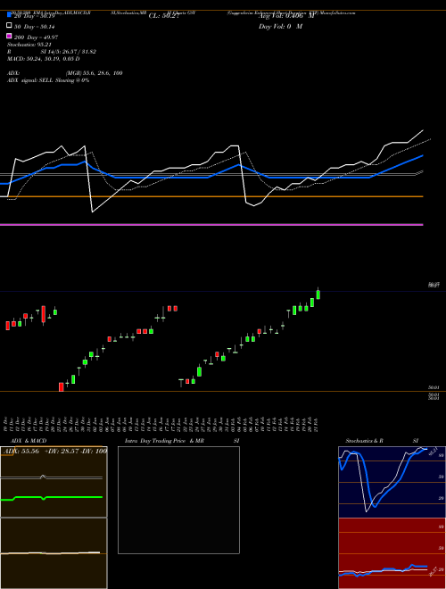 Guggenheim Enhanced Short Duration ETF GSY Support Resistance charts Guggenheim Enhanced Short Duration ETF GSY AMEX