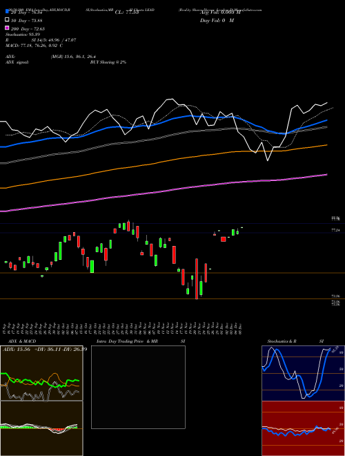 Reality Shares Divcon Leaders D LEAD Support Resistance charts Reality Shares Divcon Leaders D LEAD AMEX