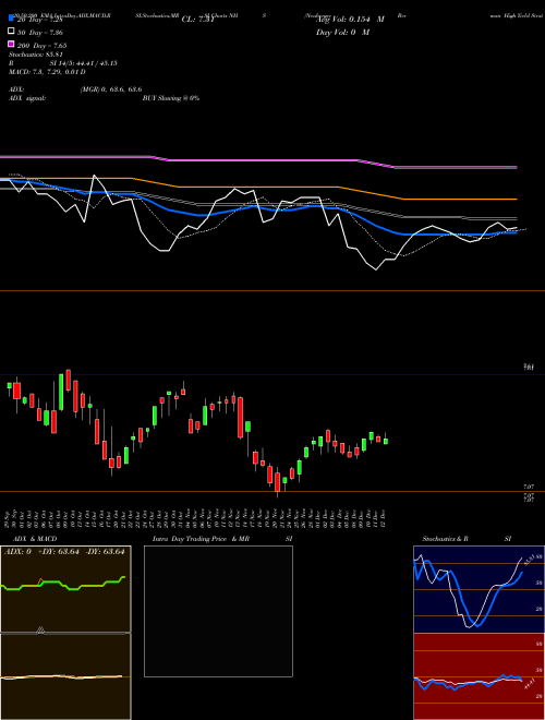 Neuberger Berman High Yield Strategies NHS Support Resistance charts Neuberger Berman High Yield Strategies NHS AMEX
