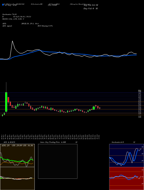 Chart Oblong Inc (OBLG)  Technical (Analysis) Reports Oblong Inc [