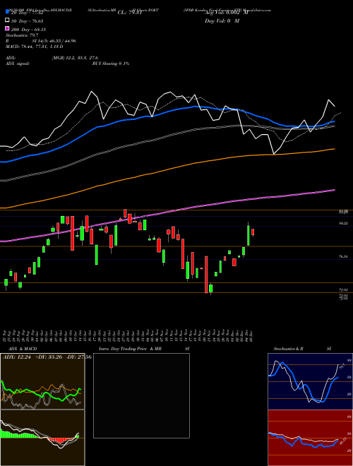 SPDR Kensho Final Frontiers ETF ROKT Support Resistance charts SPDR Kensho Final Frontiers ETF ROKT AMEX