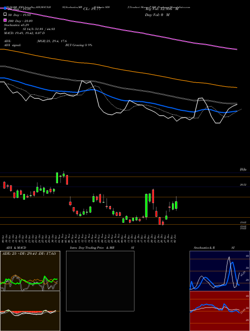 Ultrashort S&P 500 Proshares SDS Support Resistance charts Ultrashort S&P 500 Proshares SDS AMEX