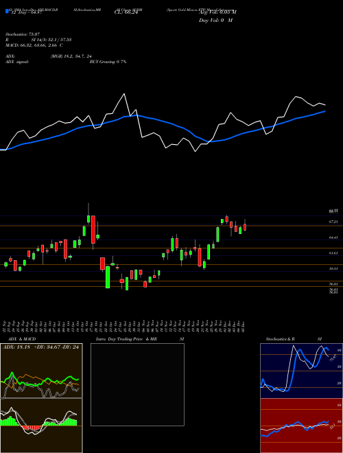 Chart Sprott Gold (SGDM)  Technical (Analysis) Reports Sprott Gold [