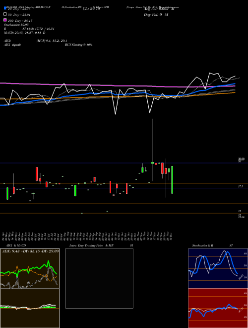 Grupo Simec S.A. De C.V. SIM Support Resistance charts Grupo Simec S.A. De C.V. SIM AMEX