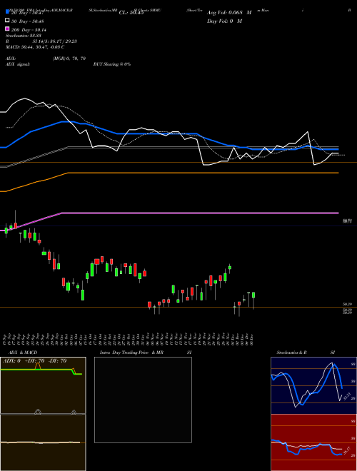 Short-Term Muni Bond Strgy ETF Pimco SMMU Support Resistance charts Short-Term Muni Bond Strgy ETF Pimco SMMU AMEX