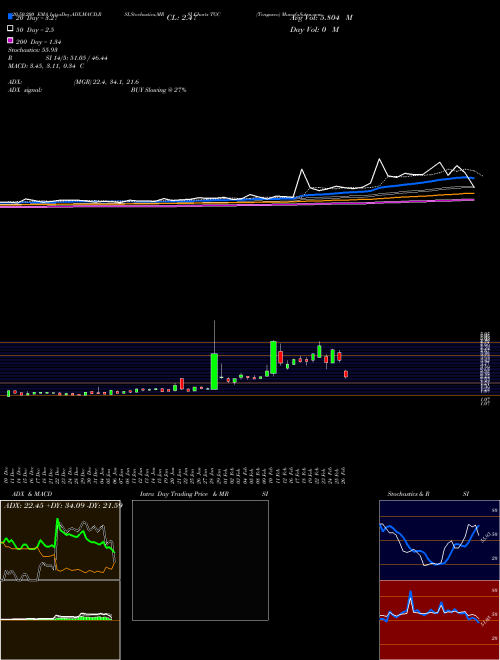 Tengasco TGC Support Resistance charts Tengasco TGC AMEX