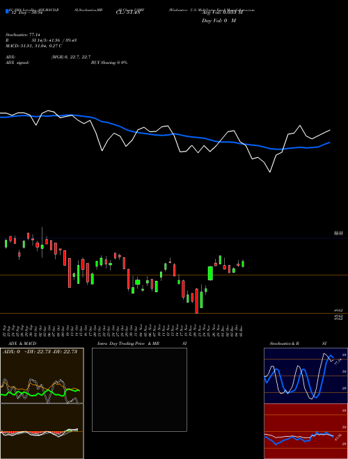 Chart Wisdomtree U (USMF)  Technical (Analysis) Reports Wisdomtree U [