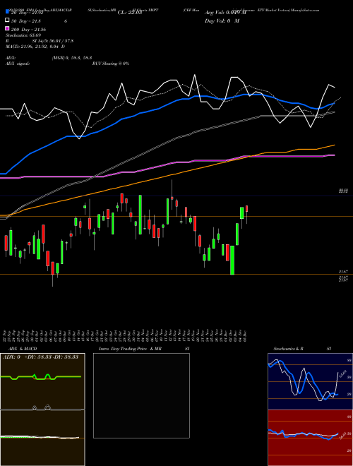 CEF Municipal Income ETF Market Vectors XMPT Support Resistance charts CEF Municipal Income ETF Market Vectors XMPT AMEX