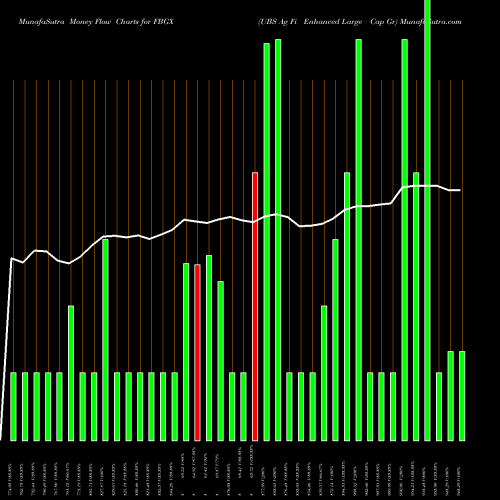 Money Flow charts share FBGX UBS Ag Fi Enhanced Large Cap Gr AMEX Stock exchange 