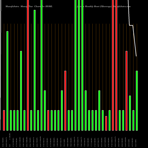 Money Flow charts share HOML Etracs Monthly Reset 2Xleverage AMEX Stock exchange 