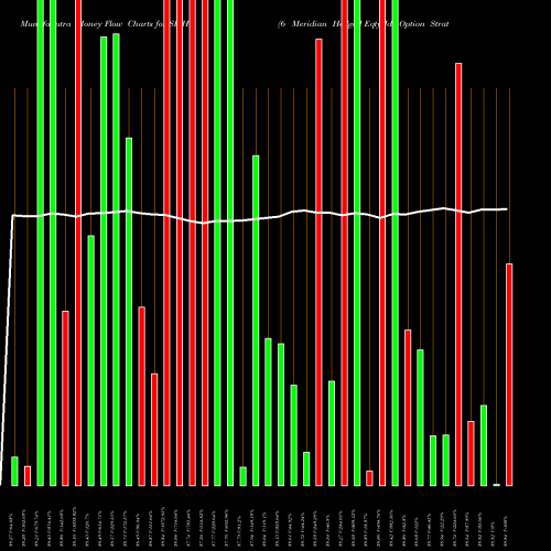Money Flow charts share SIXH 6 Meridian Hedged Eqty Idx Option Strategy ETF AMEX Stock exchange 