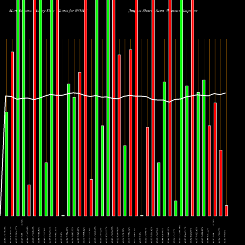 Money Flow charts share WOMN Impact Shares Ywca Women's Empowerment ETF AMEX Stock exchange 