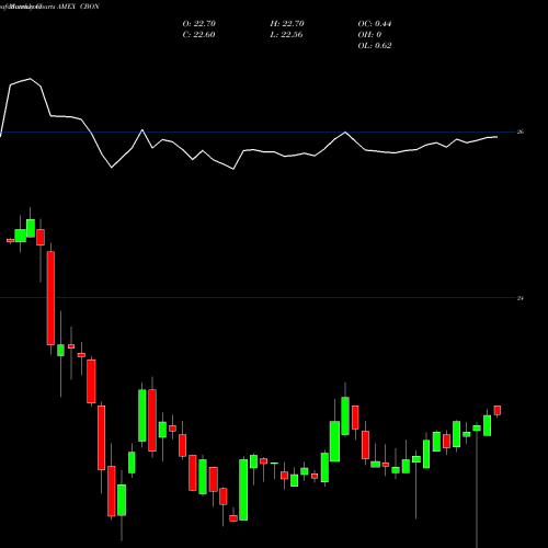 Monthly charts share CBON Market Vectors Chinaamc China B AMEX Stock exchange 