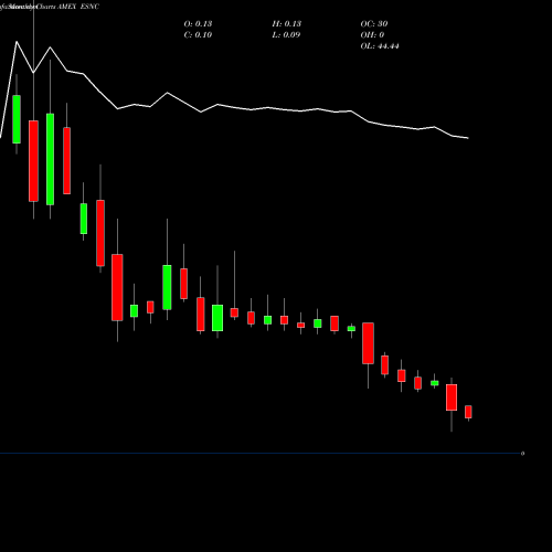 Monthly charts share ESNC Ensync Inc AMEX Stock exchange 