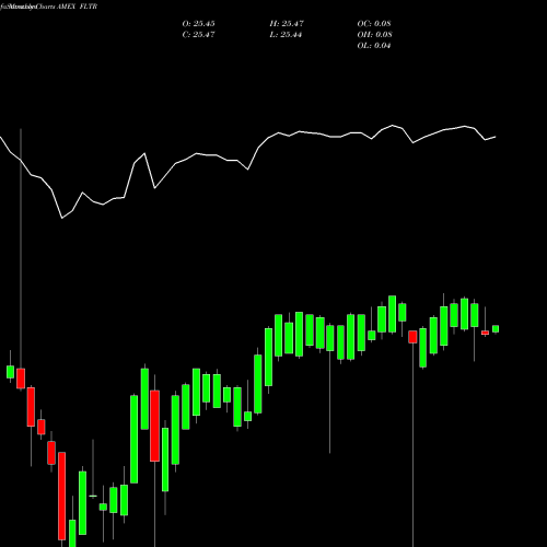 Monthly charts share FLTR Market Vectors Investment Grade AMEX Stock exchange 