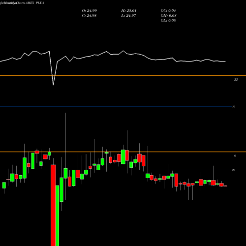 Monthly charts share PLY-A Plymouth Industrial REIT [Plym/Pa] AMEX Stock exchange 