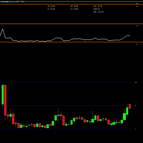 Monthly charts share TRT Trio-Tech International AMEX Stock exchange 
