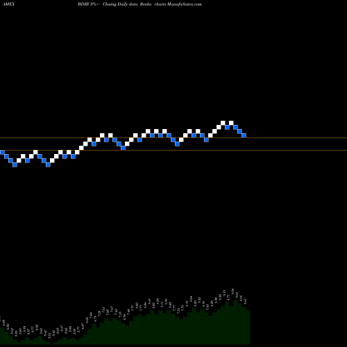 Free Renko charts Breakwave Dry Bulk Shipping ETF BDRY share AMEX Stock Exchange 
