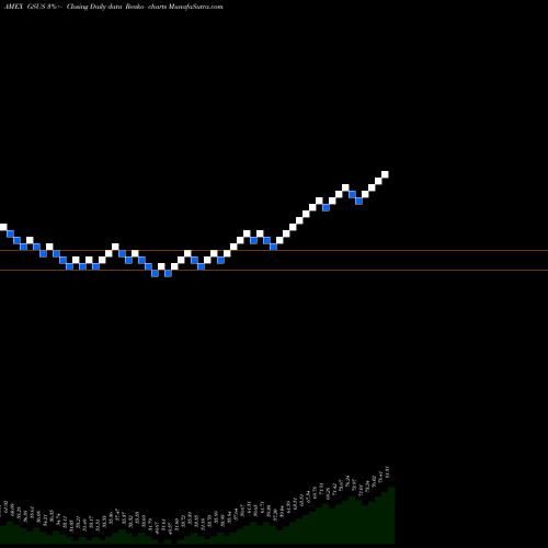 Free Renko charts Goldman Sachs Marketbeta U.S. Equity ETF GSUS share AMEX Stock Exchange 