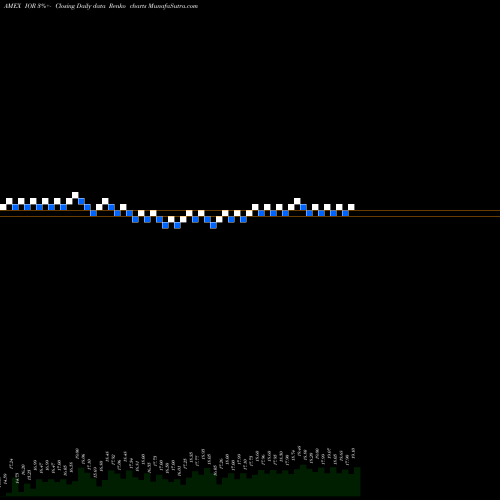 Free Renko charts Income Opportunity Realty Trust IOR share AMEX Stock Exchange 