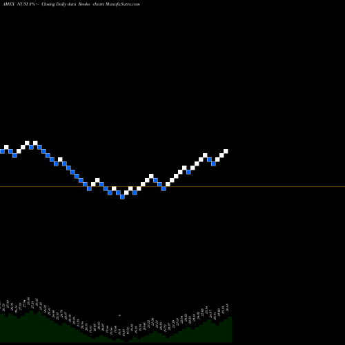 Free Renko charts Nationwide Risk-Managed Income ETF NUSI share AMEX Stock Exchange 