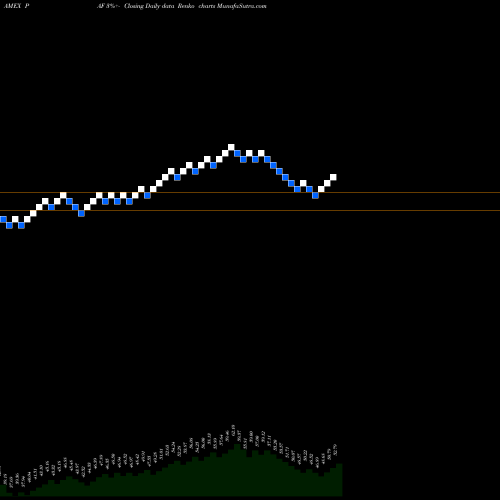 Free Renko charts FTSE Rafi Asia Pacific Ex-Jp Powershares PAF share AMEX Stock Exchange 