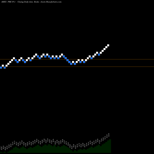 Free Renko charts Dynamic Biotech & Genome Powershares PBE share AMEX Stock Exchange 