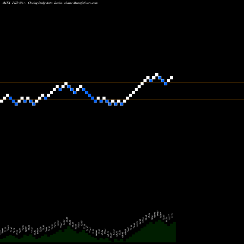 Free Renko charts Dynamic Building & Construct Powershares PKB share AMEX Stock Exchange 