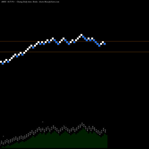 Free Renko charts Salt Trubeta High Exposure ETF SLT share AMEX Stock Exchange 