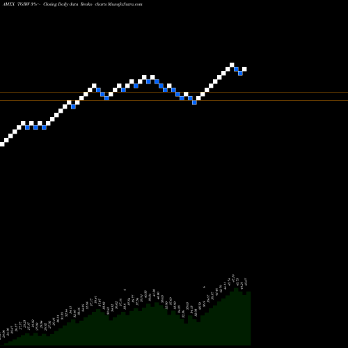 Free Renko charts T. Rowe Price Growth Stock ETF TGRW share AMEX Stock Exchange 