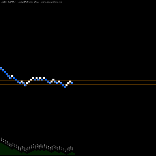 Free Renko charts SPDR DB Intl Govt Infl-Protected Bond WIP share AMEX Stock Exchange 
