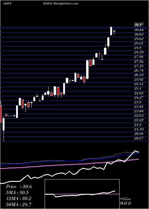  weekly chart BlackrockFuture