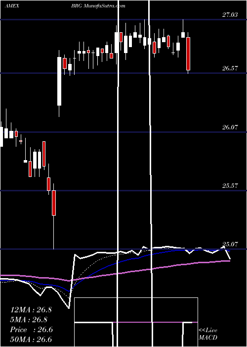  Daily chart BluerockResidential