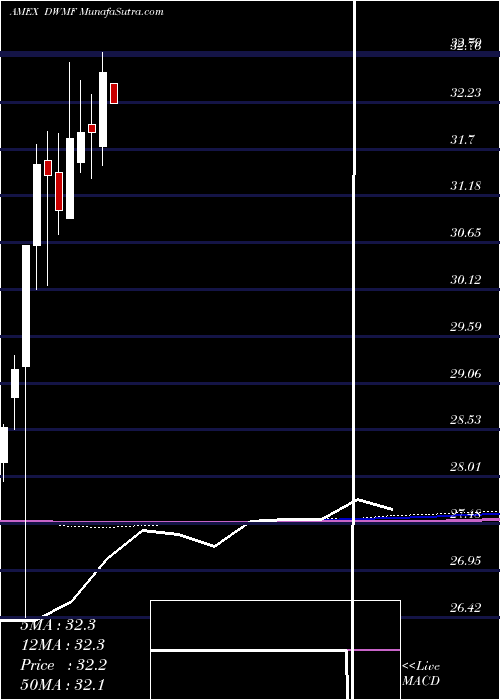  monthly chart WisdomtreeIntl